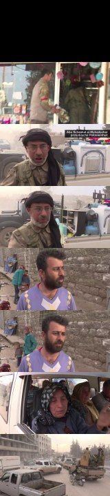 Chaos und plünderungen in afrin
