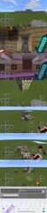 МЕХАНИЗМЫ на КОМАНДНЫХ БЛОКАХ - ТЕПЛОВАЯ ДВЕРЬ Minecraft PE 1.0.5