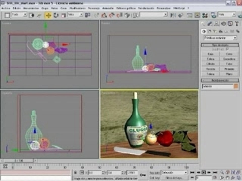 3D Bodegon parte tercera