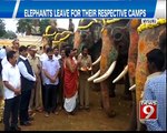 Jumbos given grand send off in Mysuru - NEWS9