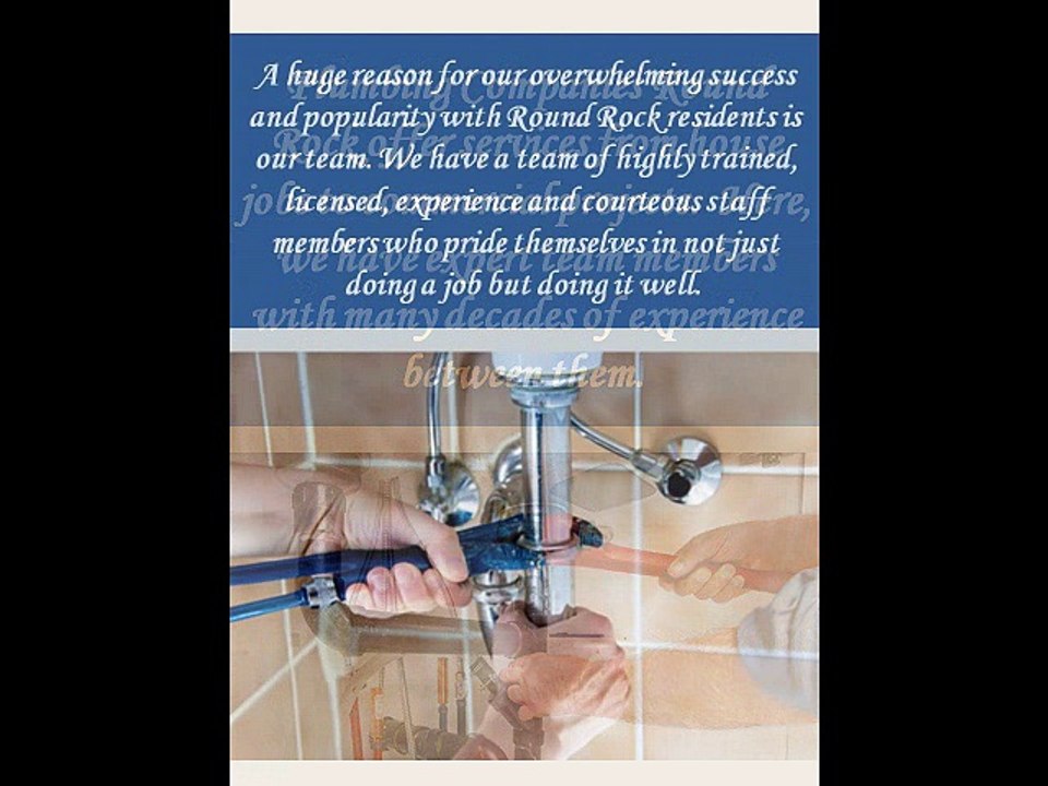 Plumber Round Rock TX
