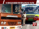 Buses seized for violating norms - NEWS9