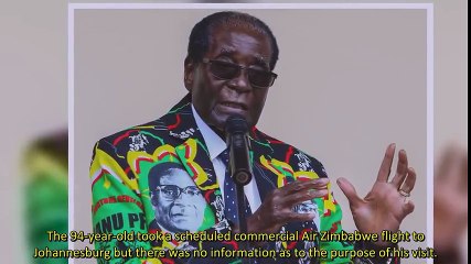 Breaking_ Former president Mugabe meets NPF leaders in South Africa