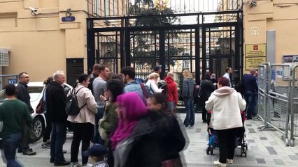 Türkiye'deki Rus vatandaşları sandık başında - İSTANBUL