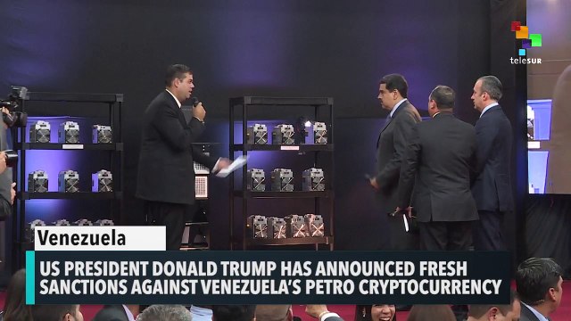 US Imposes New Sanctions Against Venezuela's Petro