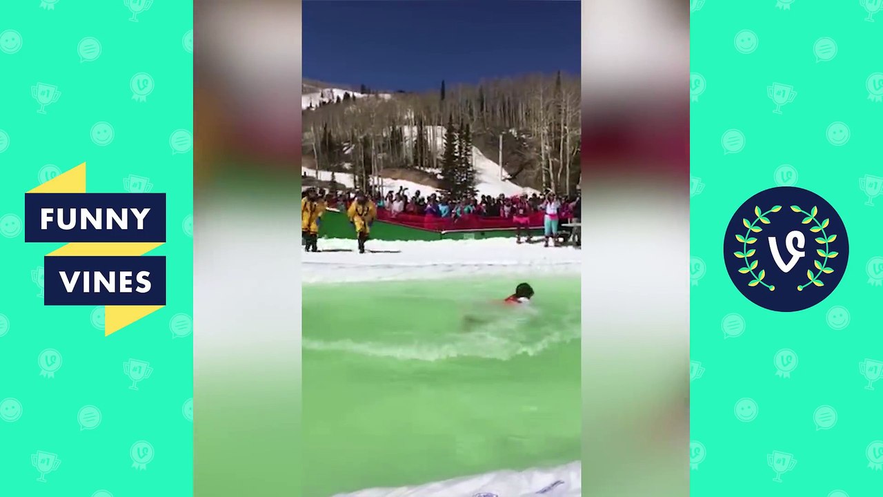 Funny WINTER FAILS Compilation 2018 - Funny Vine