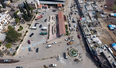 TSK ve ÖSO'nun Ele Geçirdiği Afrin, Havadan Böyle Görüntülendi