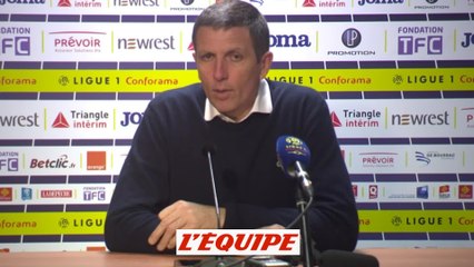 Laurey «Si on continue comme ça, on va se maintenir» - Foot - L1 - Strasbourg