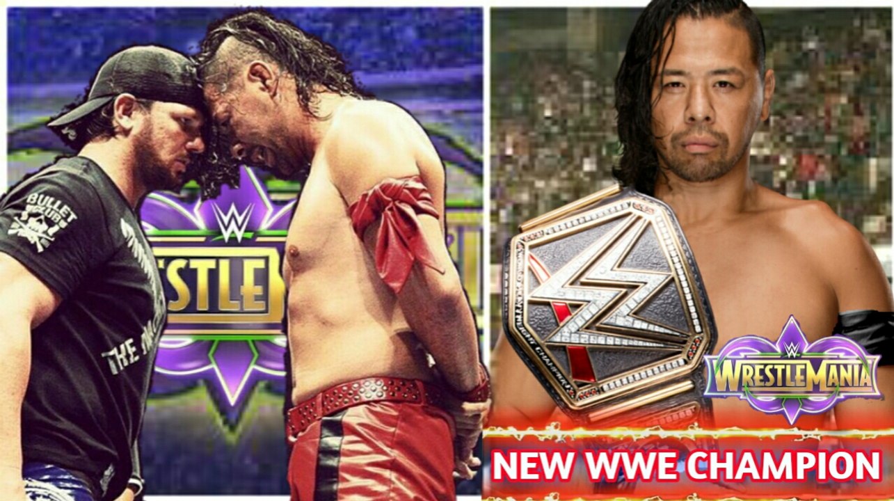 Shinsuke Nakamura Winning WWE Championship At Wrestlemania 34! AJ styles Vs Shinsuke Nakamura WM34