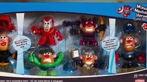 Mr Potato Head Avengers Super Hero Assembly Pack Mixable Mashable Heroes Toy Video
