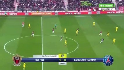 Angel Di Maria Goal - Nice vs  PSG 1-1 18/03/2018