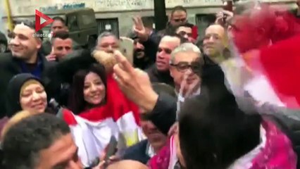 المصريون بإيطاليا آخر أيام الانتخابات يغنون "قالوا إيه" و"تسلم الأيادي"