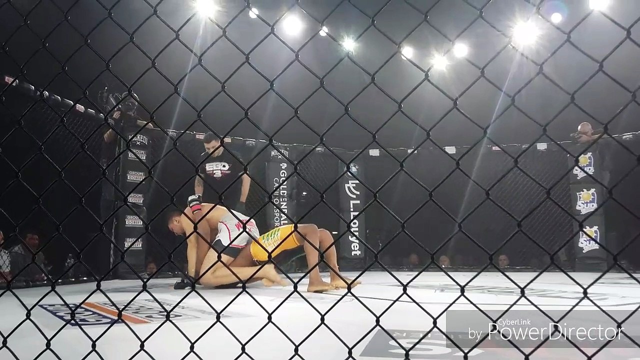 La Province - European Beatdown à la mons.arena - Johnny Walker remporte la ceinture des -93 kilos de l'European Beatdown par TKO face à Cheick Koné
