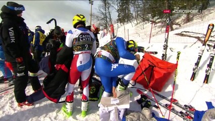 ФИНАЛ Оре Мужчины Слалом-гигант 2-я попытка