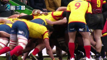 REPLAY BELGIUM / SPAIN - RUGBY EUROPE CHAMPIONSHIP 2018
