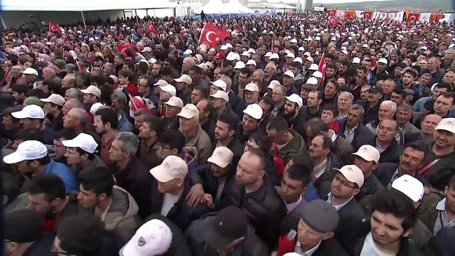 1915 Çanakkale Köprüsü Kule Temel Betonu ile Kule Kazık Çakım Töreni. Ulaştırma Denizcilik ve Haberleşme Bakanı Arslan -2- ÇANAKKALE