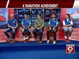 'BENGALURU'S MARATHON MAN' , a NEWS9 discussion- NEWS9