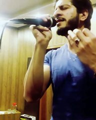 Handsome Actor Arslan Faisal Singing Song