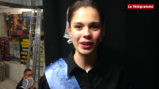 Concarneau. Théa Le Gall, Reine des Filets bleus 2018