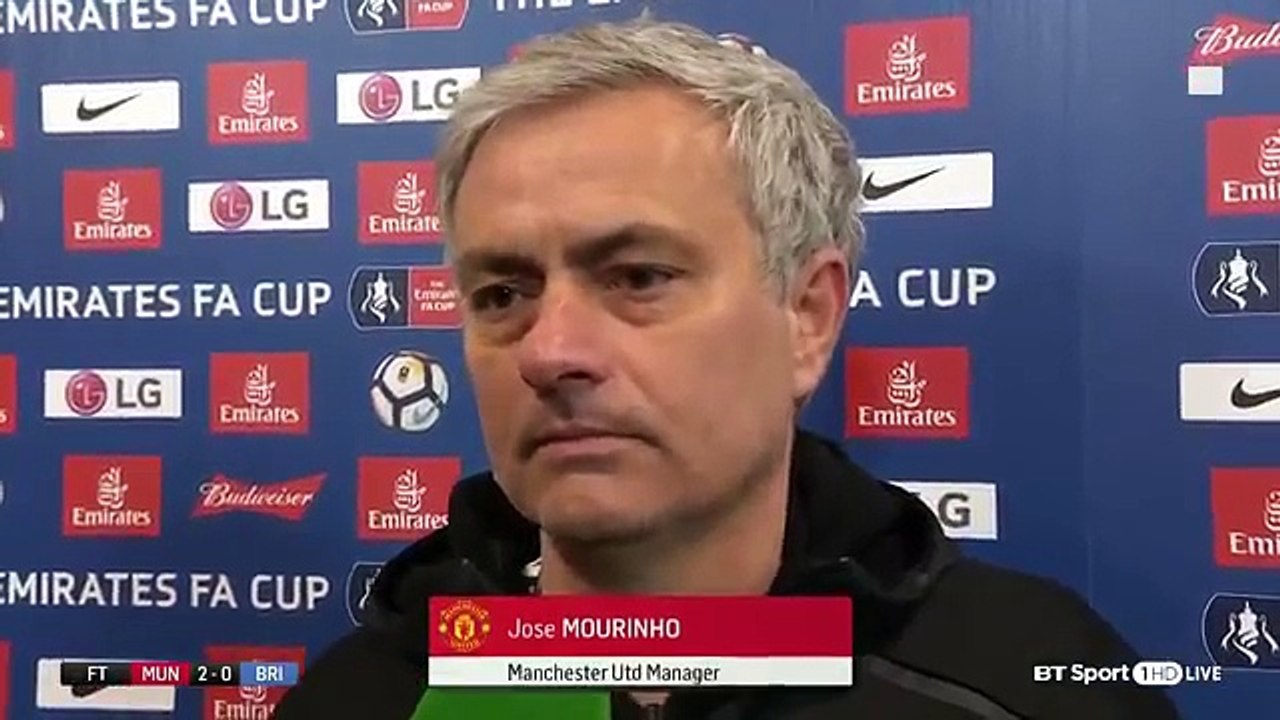 Jose Mourinho SLAMS his own players in his Post Match Interview - Manchester Uni
