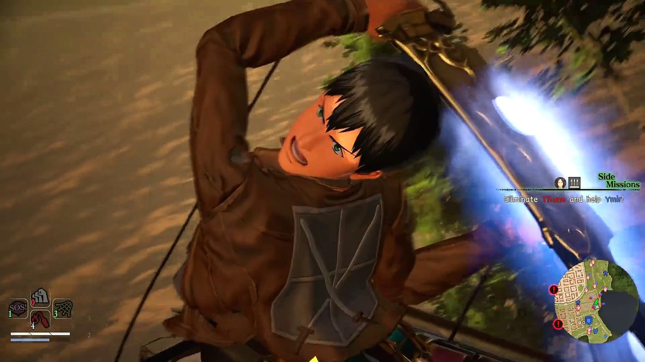 ATTACK ON TITAN 2 - Bertholdt COLOSSAL TITAN Gameplay + Dancing Titan (PS4 PRO)