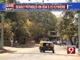 Bengaluru, deadly potholes on BDA's 25 flyovers- NEWS9