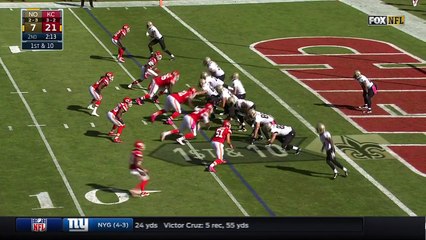 2016 - Chiefs fan throws flag on the field causing confusion