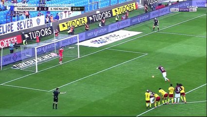 Burak Yilmaz penalty Goal HD - Trabzonspor 1 - 0 Yeni Malatyaspor - 18.03.2018 (Full Replay)