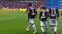 Résumé OGC Nice - PSG but Allan Saint-Maximin (1-0)