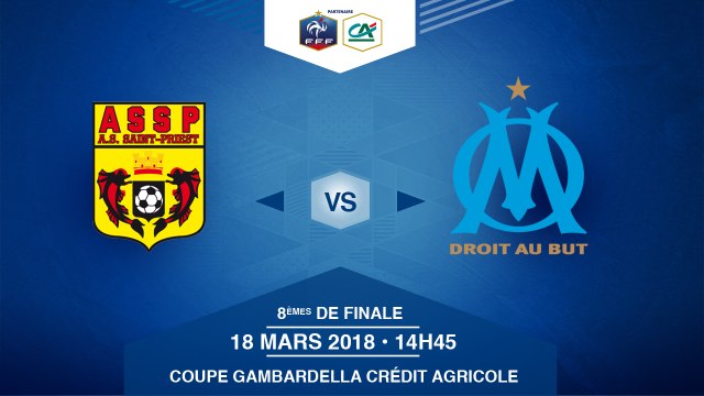 COUPE GAMBARDELLA-CA, 8es de Finale - AS Saint-Priest / OM - Dimanche 18 Mars à 14h45 (5)