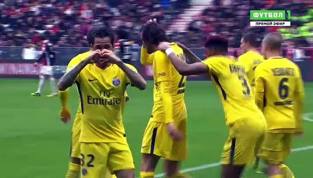 Dani Alves Goal HD - Nice	1-2	Paris SG 18.03.2018
