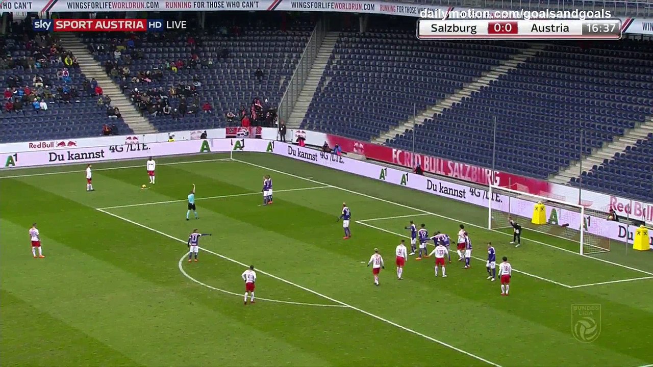 Andre Ramalho Goal HD - Salzburg 1 - 0 Austria Vienna - 18.03.2018 (Full Replay)