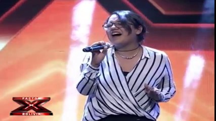 Mariel Ríos brilla con su actuación en el Factor X Bolivia 2018
