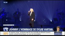 L'hommage de Sylvie Vartan à Johnny au Grand Rex hier soir
