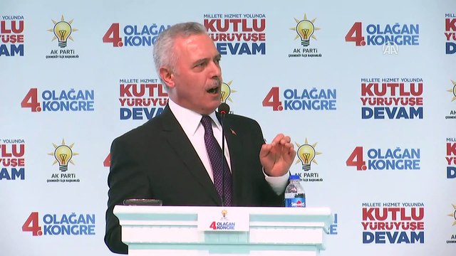 AK Parti Çekmeköy İlçe Başkanlığı'nın 4. Olağan Kongresi - AK Parti Genel Başkan Yardımcısı Ataş (2) - İSTANBUL