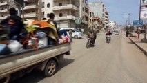 Afrin şehir merkezinde güvenlik güçleri, mayın arama tarama faaliyeti yürütüyor - AFRİN