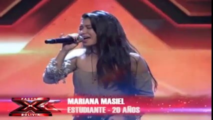 Mariana Masiel y su impactante presentación en el Factor X Bolivia 2018