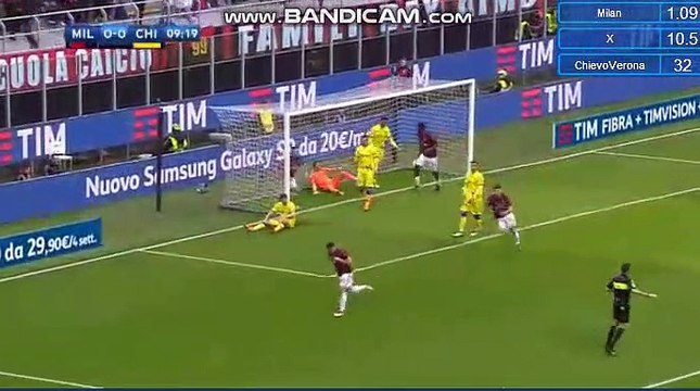 Hakan Calhanoglu Goal HD - Milan 1-0 Chievo Verona 18.03.2018
