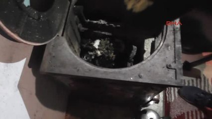 Osmaniye Polis, Esrarı Yanan Sobadan Böyle Kurtardı