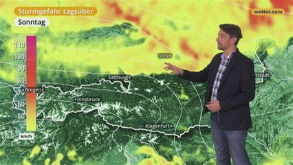 Das Wetter in Österreich am 18. März 2018