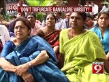 NEWS9: Bangalore University, students protest