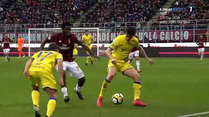 Roberto Inglese Goal  - AC Milan 1-2 Chievo 18-03-2018