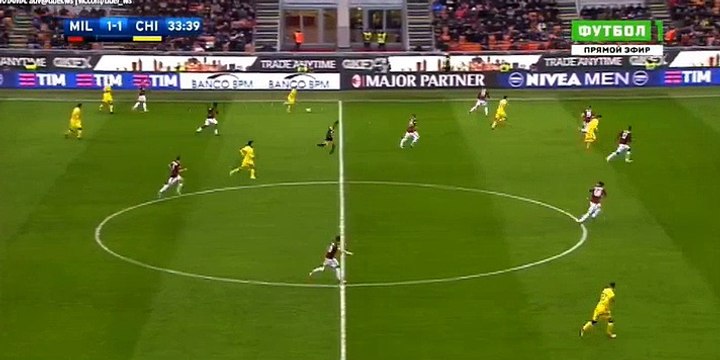 Roberto Inglese Goal HD - AC Milan	1-2	Chievo 18.03.2018