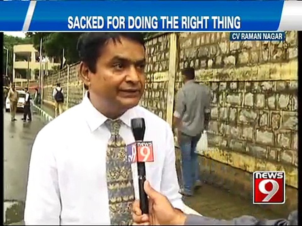 NEWS9: Oracle refuses to take back Sharan Desai