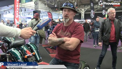 Salon de la moto à Marseille : Vincent Lagaf' invité de ce 3e jour