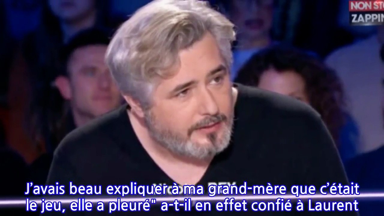 ONPC _ Nicolas Rey raconte comment Eric Zemmour a fait pleurer sa grand-mère (Vidéo)
