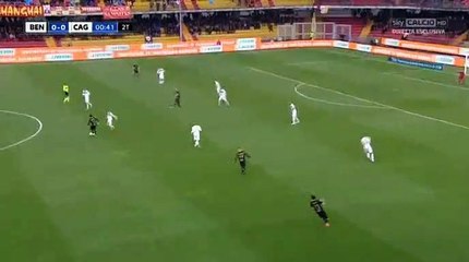 Enrico Brignola Goal HD - Benevento	1-0	Cagliari 18.03.2018