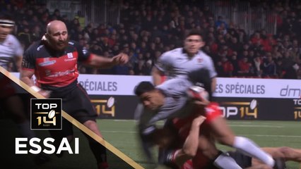 TOP 14 - Essai Malakai FEKITOA (RCT) - Oyonnax - Toulon - J21 - Saison 2017/2018