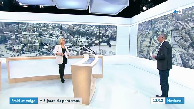 Froid et neige : à trois jours du printemps