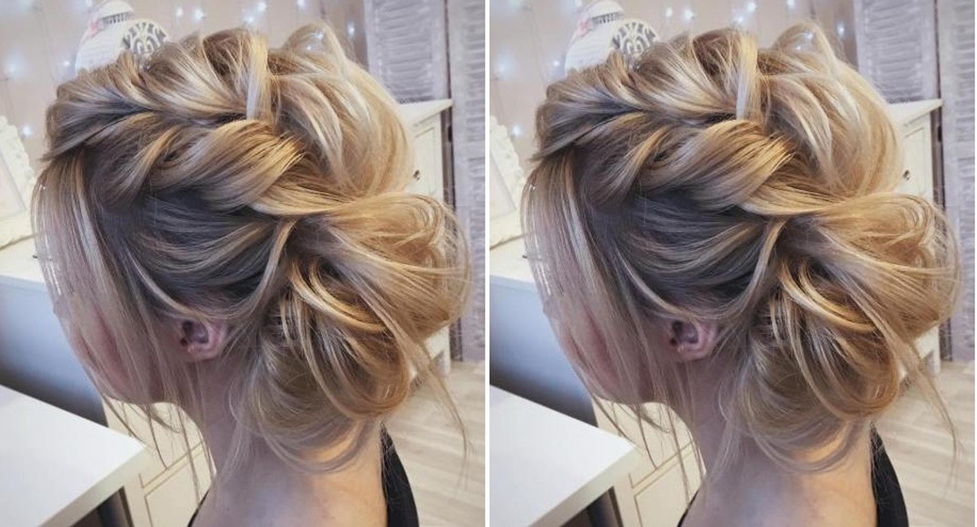 Image of Updo hairstyle video